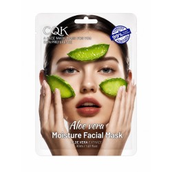 ماسک صورت Firming Facial Mask CQK مدل Aloe Vera حجم 30 میلی لیتر