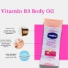 روغن بدن وازلین VASELINE مدل VITAMIN B3 (صورتی) حجم 200 میلی لیتر