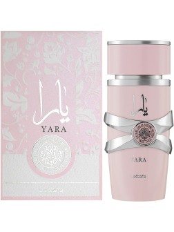 ادوپرفیوم لطافه مدل یارا YARA حجم 100 میل - صورتی