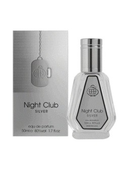 ادوپرفیوم فرگرانس ورد مدل Night Club SILVER حجم 50 میل