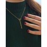 گردنبند زنانه مدل طرح طلا