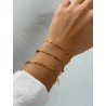 دستبند زنانه طرح استیل شماره ۲