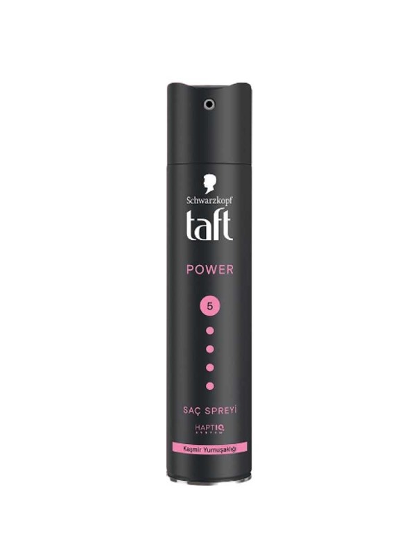 اسپری حالت دهنده مو تافت سری Power مدل Cashmere شماره 5 حجم 250 میل