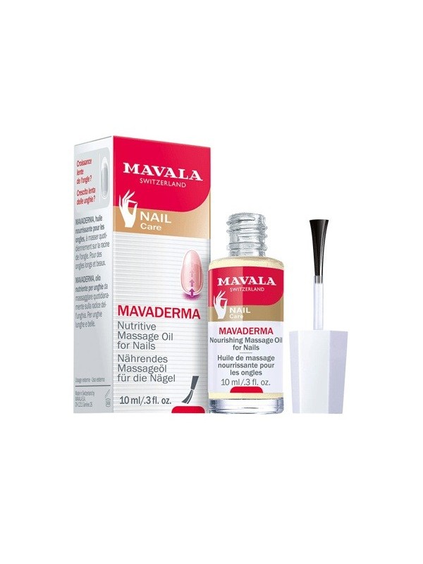 محلول تغذیه‌کننده ناخن مالاوا مدل Mavaderm حجم 10 میل