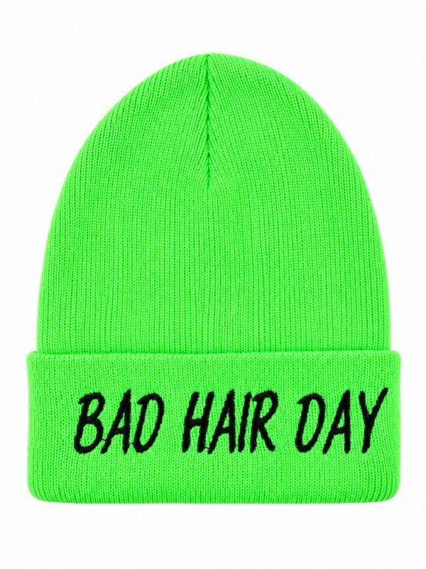 کلاه بافت طرح Bad Hair Day