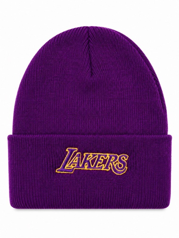 کلاه بافت طرح Lakers