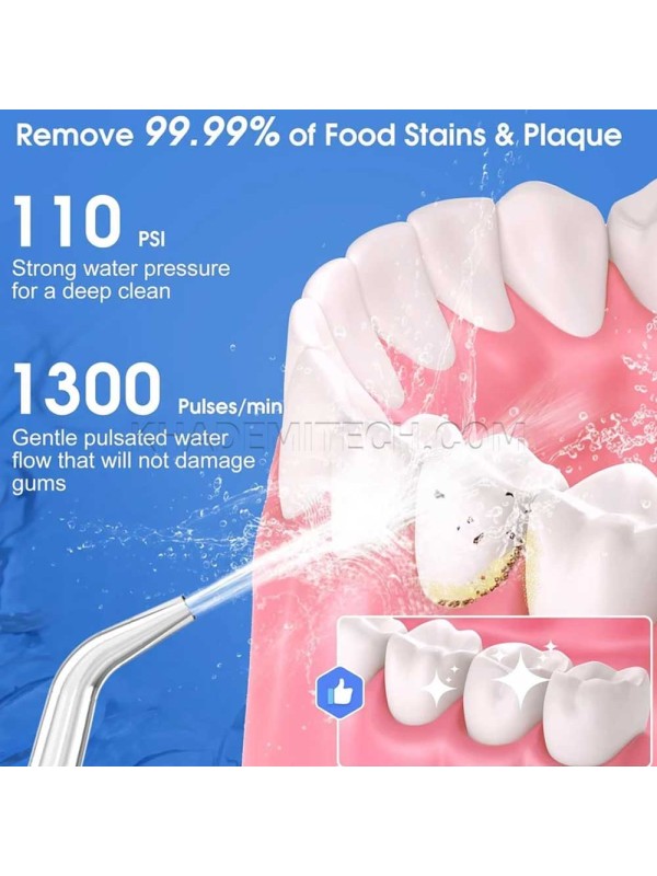 دستگاه شست و شوی دهان و دندان اچ تو اوفلس مدل h2ofloss HF-6 مشکی