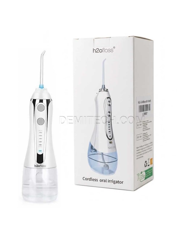 دستگاه شست و شوی دهان و دندان اچ تو اوفلس مدل h2ofloss HF-6 سفید