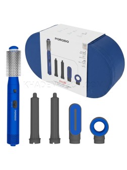 ست سشوار چند کاره پرودو مدل PORODO PDLFST126BL 5 in 1 MULTI STYLING آبی