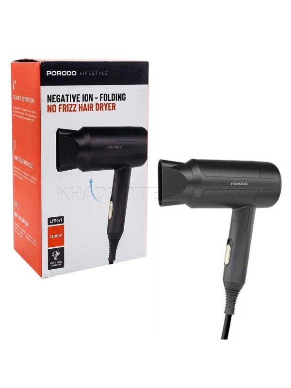 سشوار پرودو مدل PORODO 1200W LFST071