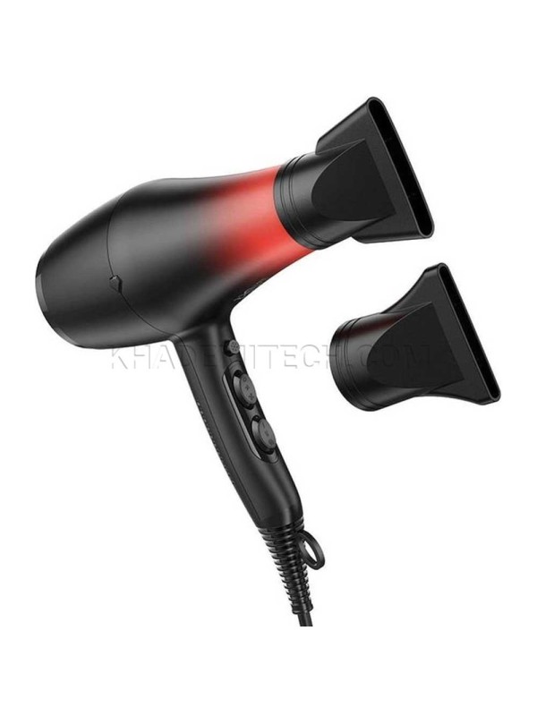 سشوار حرفه‌ای هوکو مدل HOCO HP15 مشکی قرمز