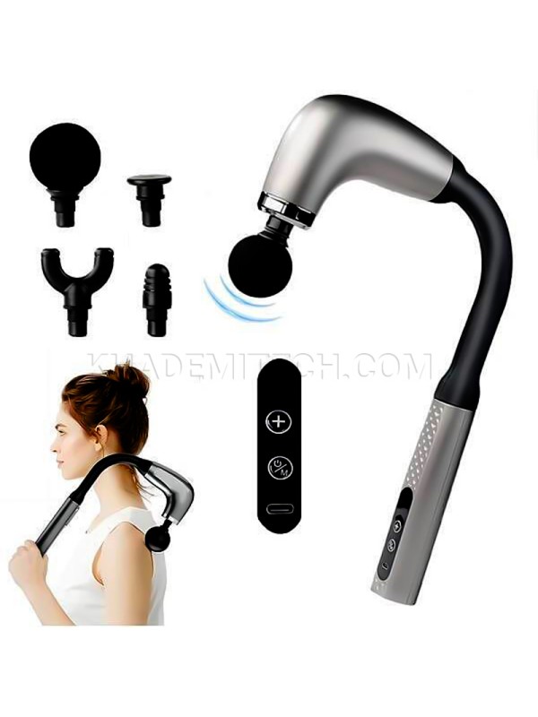 ماساژور تفنگی دسته بلند FASCIAL GUN BLUE PACK