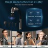 ماساژور تفنگی دسته بلند FASCIAL GUN BLUE PACK
