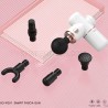 ماساژور تفنگی ایکس او مدل XO GUN FG01 سفید