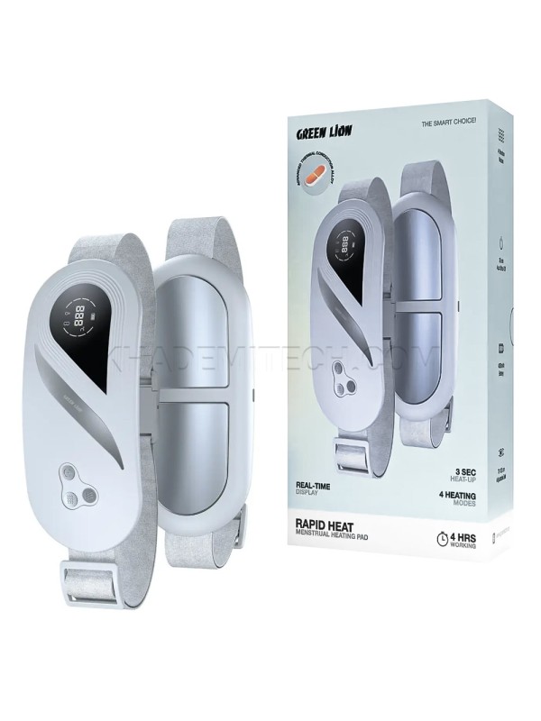 ماساژور و پد گرم‌کننده گرین لاین مدل GREEN LION GNRPDMEPADWH RAPID HEAT