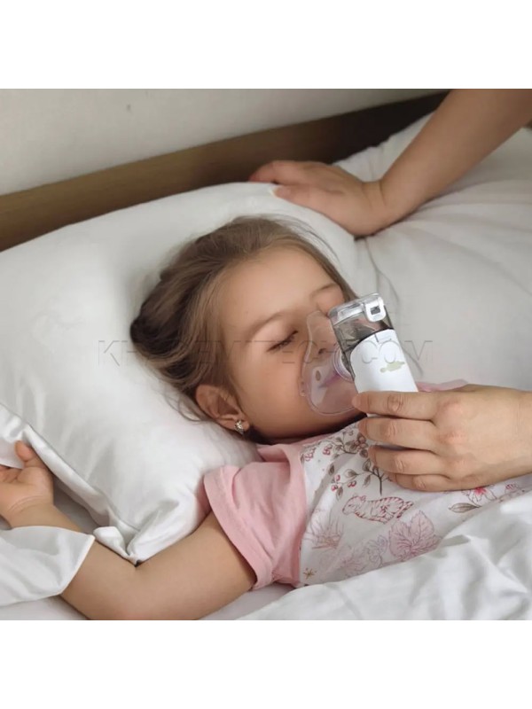 دستگاه بخور دارویی(نبولایزر) قابل حمل گرین لاین مدل GREEN LION Nebulizer Pro GNPORNEBPRWH