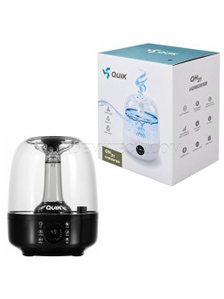 دستگاه بخور و رطوبت ساز اولتراسونیک هوشمند کوئیک مدل QUIK QH21 مشکی