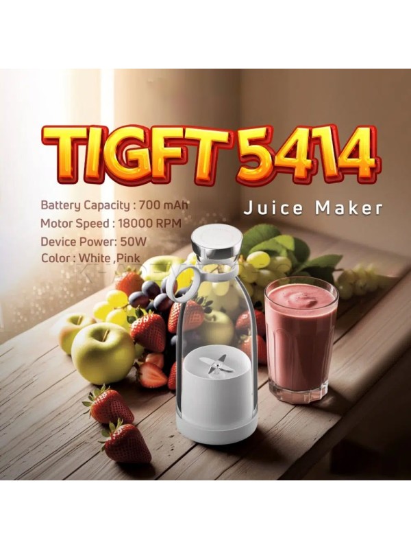مخلوط کن شارژی پرتابل تسکو مدل TSCO TGIFT 5414  سفید