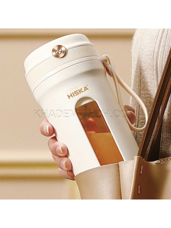 مخلوط کن شارژی هیسکا مدل HISKA HR-85 سفید