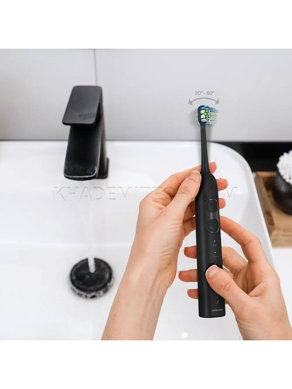 مسواک برقی گرین لاین مدل GREEN LION GNSMBRSHBK SMART BRUSH