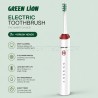 مسواک برقی گرین لاین مدل GREEN LION GNELETBWH TOOTHBRUSH سفید