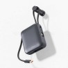 پاوربانک جیبی فست شارژ هیسکا مدل HISKA HP-131 PD 10000mAh 22.5W مشکی