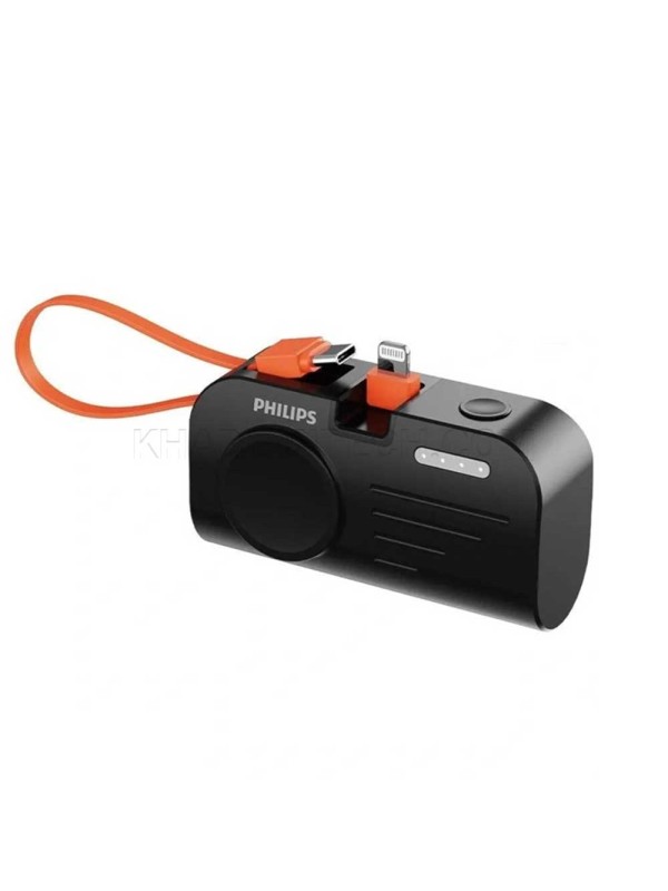 پاوربانک فیلیپس مدل PHILIPS DLP2552VB 5000mAh 22.5W مشکی