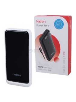 پاوربانک هترون مدل Hatron HPB1055G 10000mAh 22.5W سفید