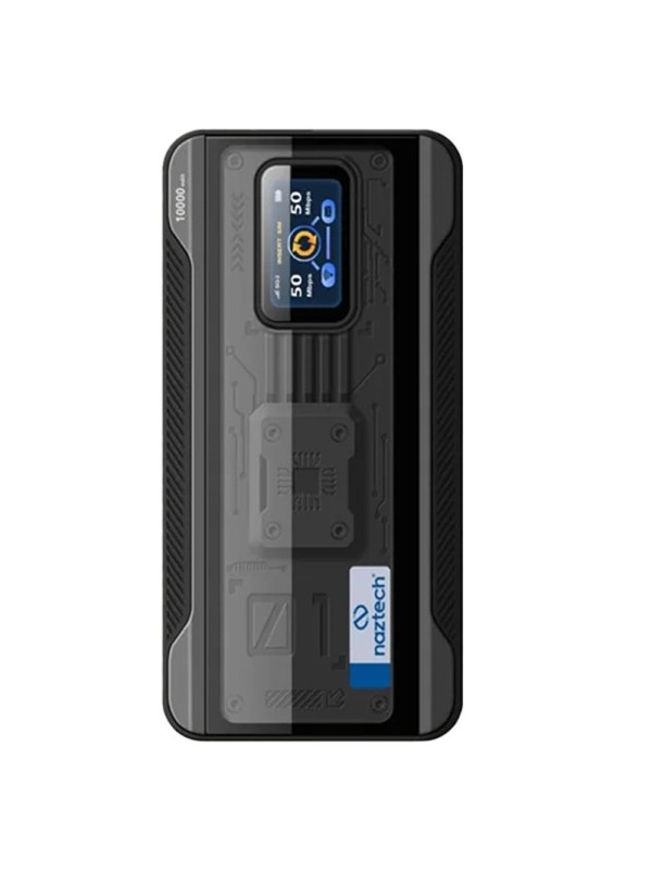 مودم جیبی و پاور بانک نزتک مدل NAZTECH 99G PLUS 4G مشکی
