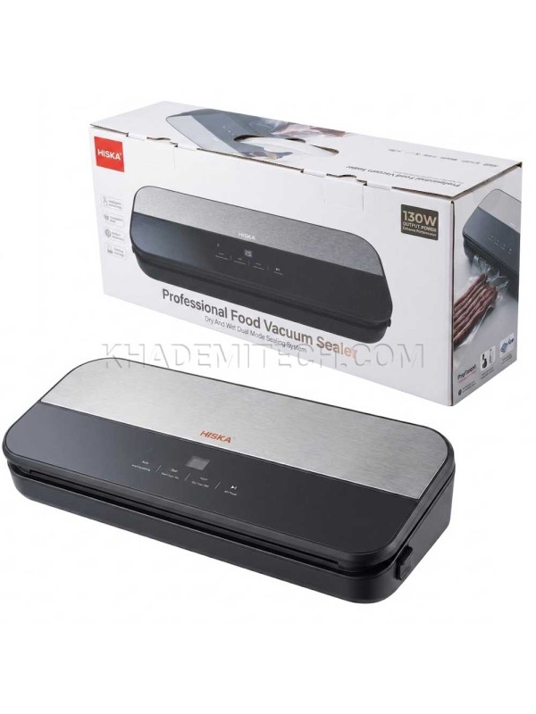 دستگاه وکیوم و بسته‌بندی مواد غذایی هیسکا مدل HISKA HR-82 Food Vacuum Sealer