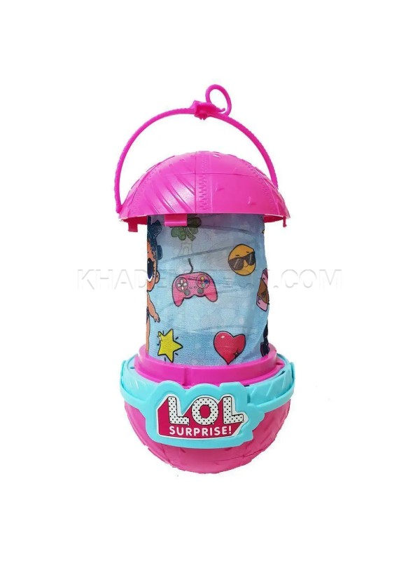 چراغ خواب و چراغ قوه کودک سورپرایزی مدل LOL Surprise صورتی
