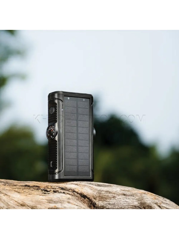 پاوربانک سولار مگ سیف پاورولوژی مدل POWEROLOGY PPBCHAW53BK Helio Lux MagSafe Solar 20000mAh PD 20W