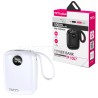 پاوربانک تسکو مدل TSCO TP 1007 10000mAh PD QC3.0 20W سفید