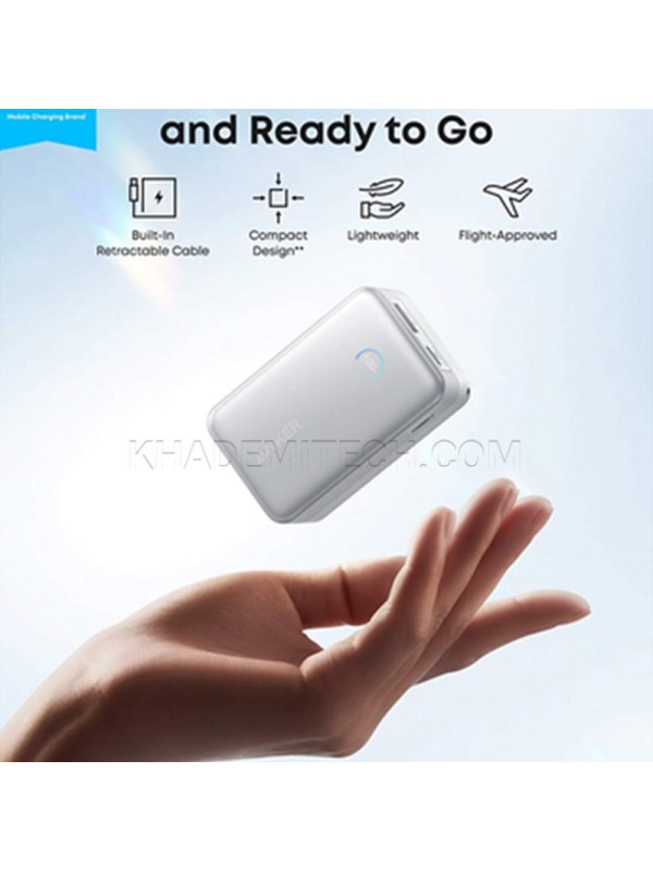 پاوربانک انکر مدل ANKER A1638H61 10000mAh 45W سبز