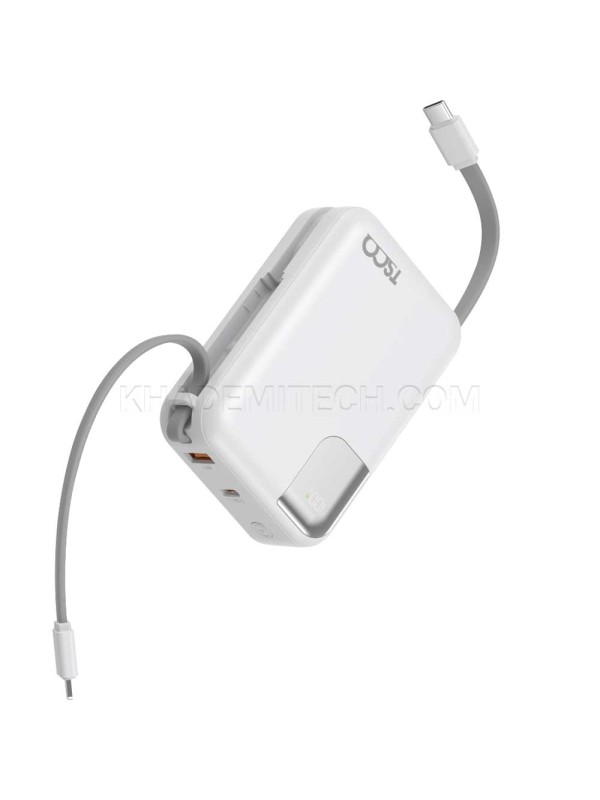 پاوربانک تسکو مدل TSCO TP 2007 20000mAh 22.5W سفید