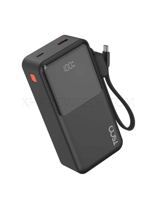 پاوربانک تسکو مدل TSCO TP 3013 30000mAh 22.5W مشکی