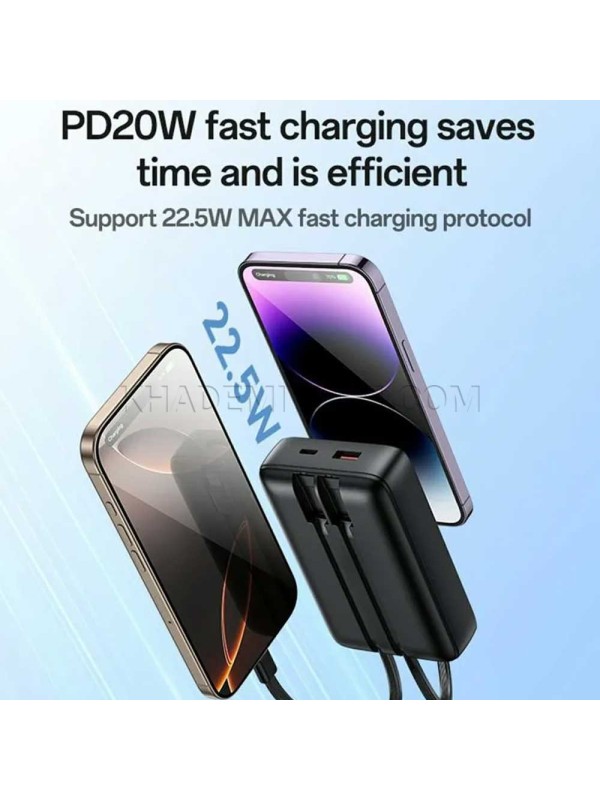 پاوربانک یسیدو مدل YESIDO YP85 20000mAh 22.5W