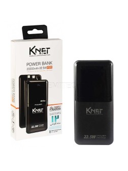 پاوربانک کی نت مدل KNET K-PB20000P22 20000mAh 22.5W