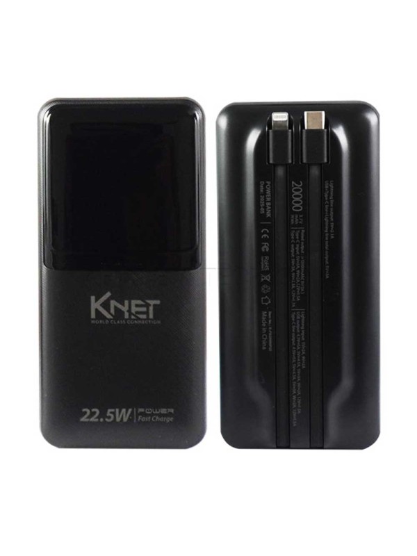 پاوربانک کی نت مدل KNET K-PB20000P22 20000mAh 22.5W