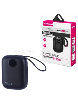 پاوربانک تسکو مدل TSCO TP 1007 10000mAh PD QC3.0 20W مشکی
