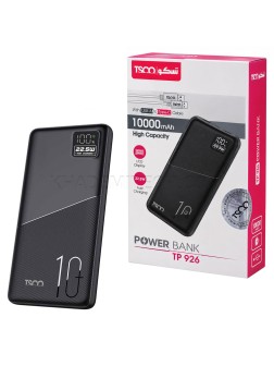 پاوربانک تسکو مدل TSCO TP 926 10000mAh 22.5W مشکی
