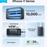 پاوربانک انکر مدل ANKER A1638H11 45W 10000mAh مشکی