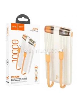 پاوربانک هوکو مدل HOCO J127A 10000mAh 20W سفید نارنجی