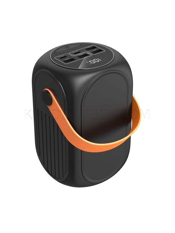 پاوربانک تسکو مدل TSCO TP 6002 22.5W 60000mAh مشکی زرد