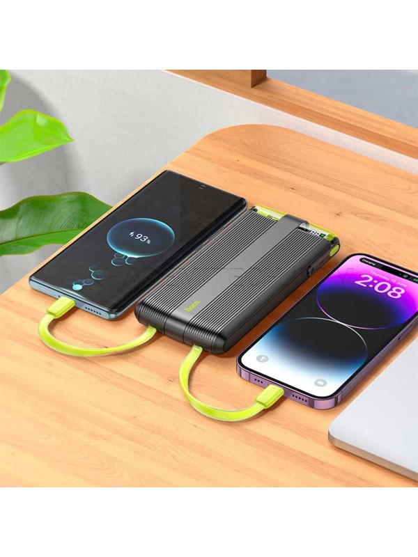 پاوربانک هوکو مدل HOCO 10000mAh J127A 20W مشکی سبز