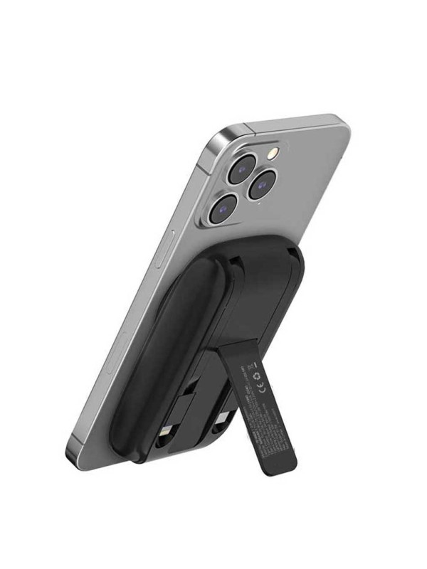 پاوربانک مگ سیف تسکو مدل TSCO TP906W 5000mAh 10W مشکی