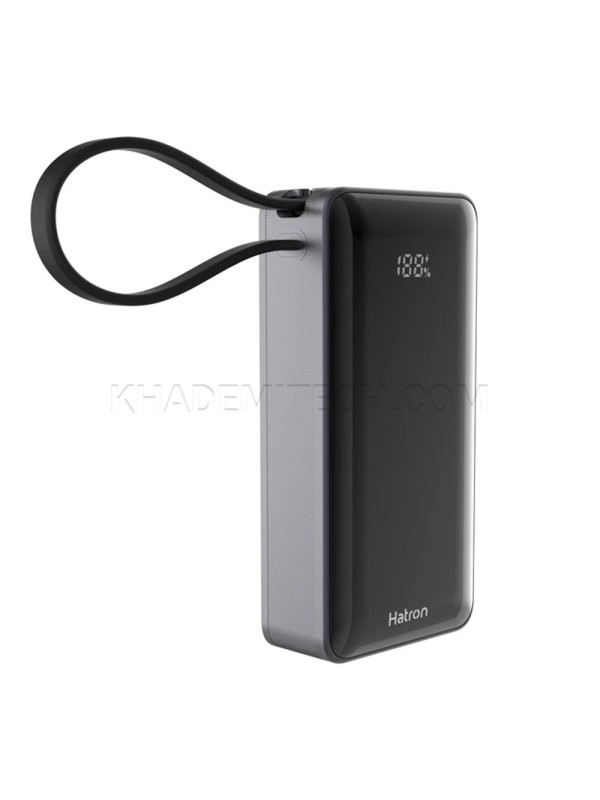 پاوربانک هترون مدل Hatron HPB1066MG 10000mAh 22.5W مشکی