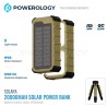 پاوربانک سولار پاورولوژی مدل POWEROLOGY PPBCHA99KH SOLARA 20000mAh PD 20W همراه با سه پایه