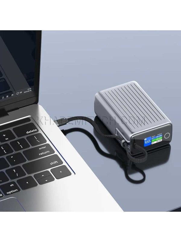 پاوربانک انرجایزر مدل Energizer XP25001PD 25000mAh 100W طوسی