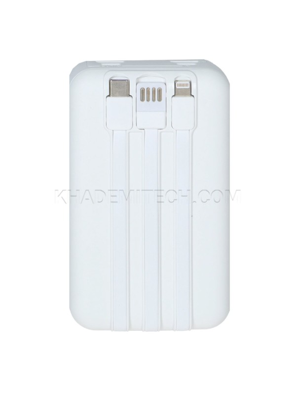 پاوربانک وایرلس لیامی مدل LIAMI LM8020 20000mAh 22.5W سفید